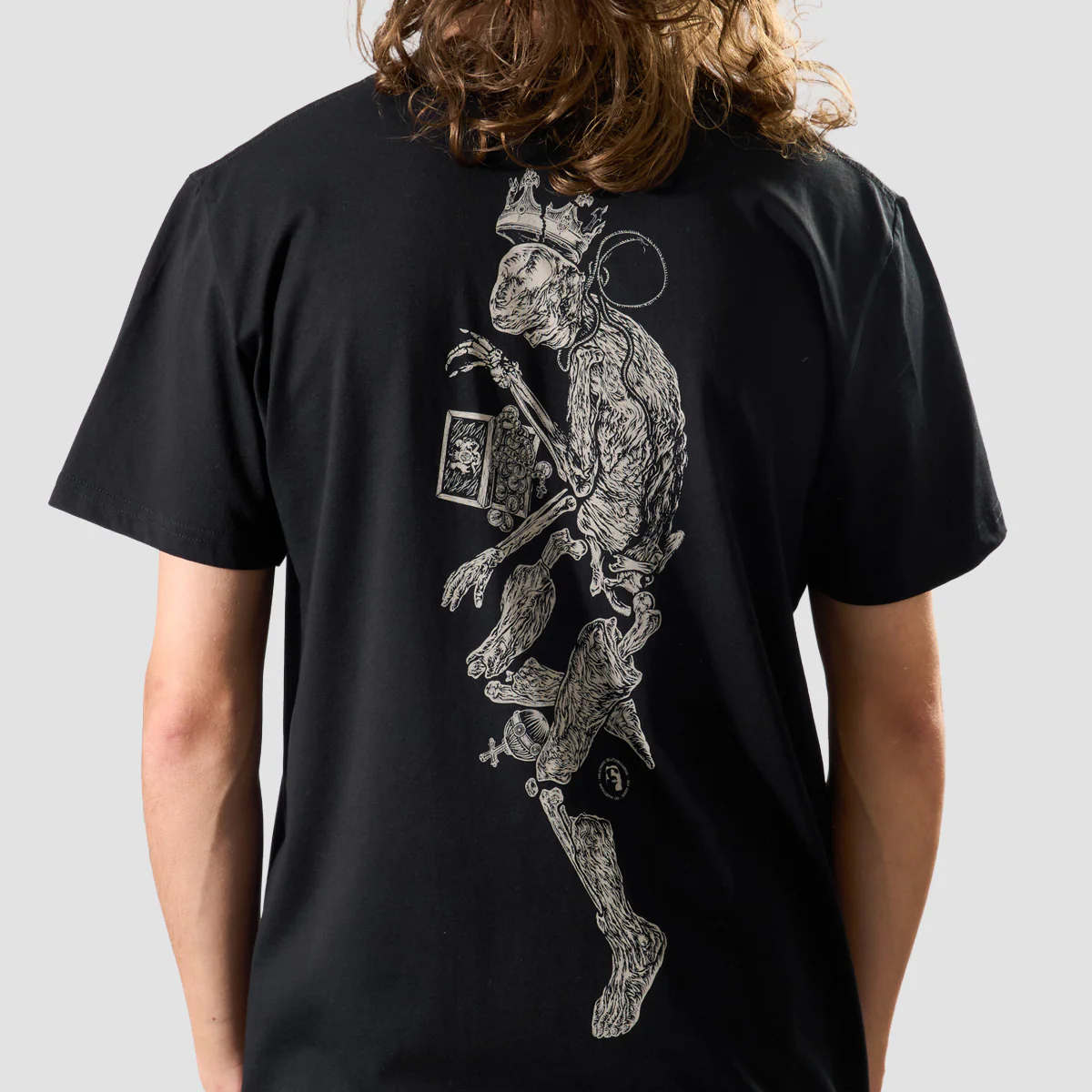 Heathen Bog King T-Shirt Black - Image 3