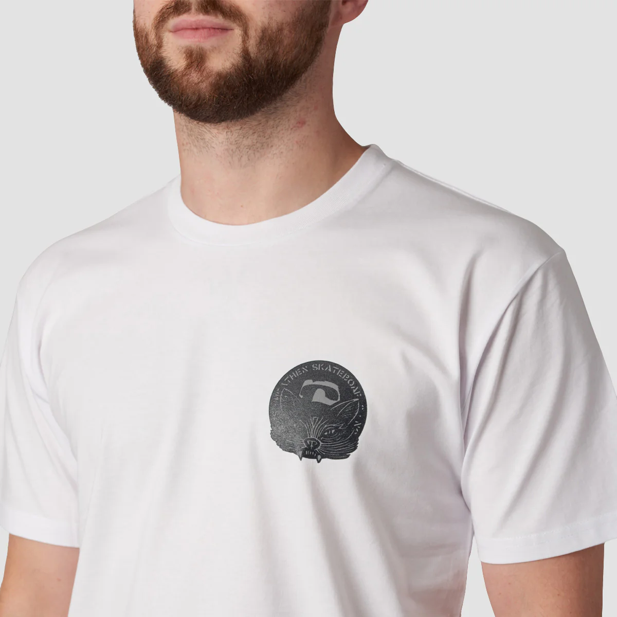 Heathen Crow Killer T-Shirt White - Image 3