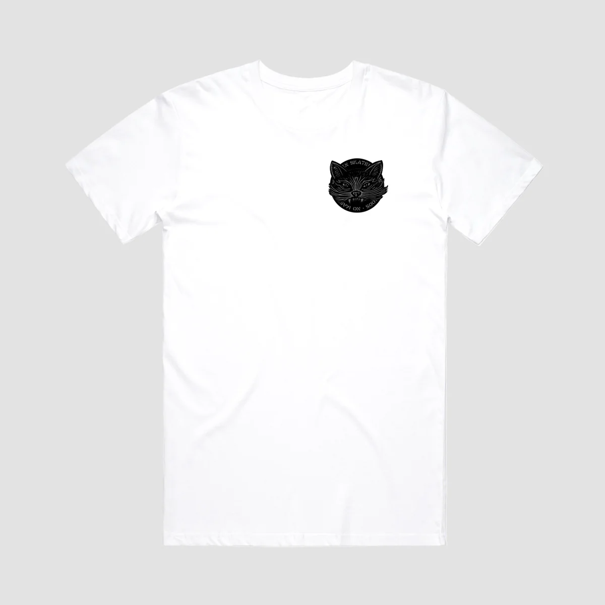 Heathen Crow Killer T-Shirt White - Image 5