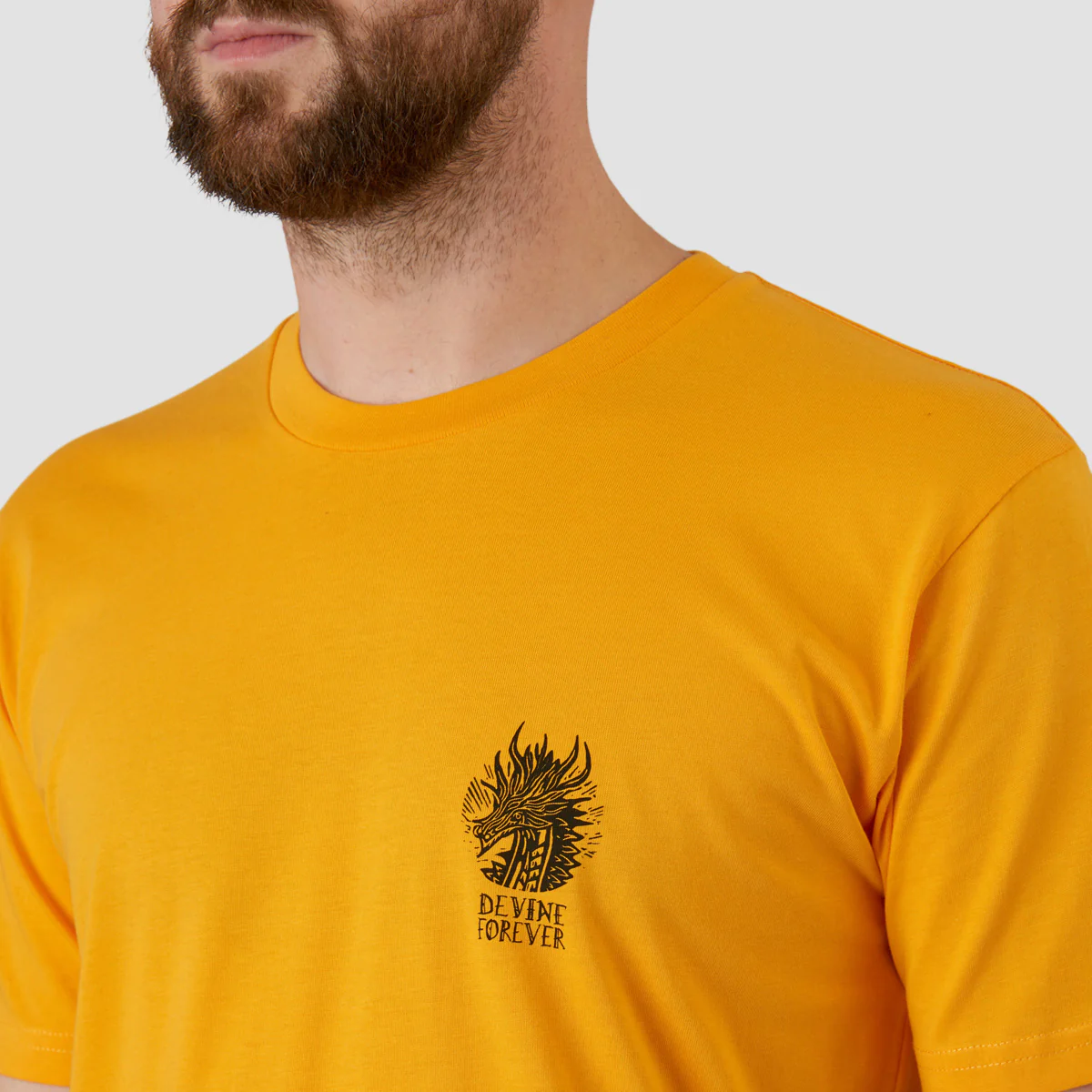 Heathen Devine Jam T-Shirt Gold - Image 4