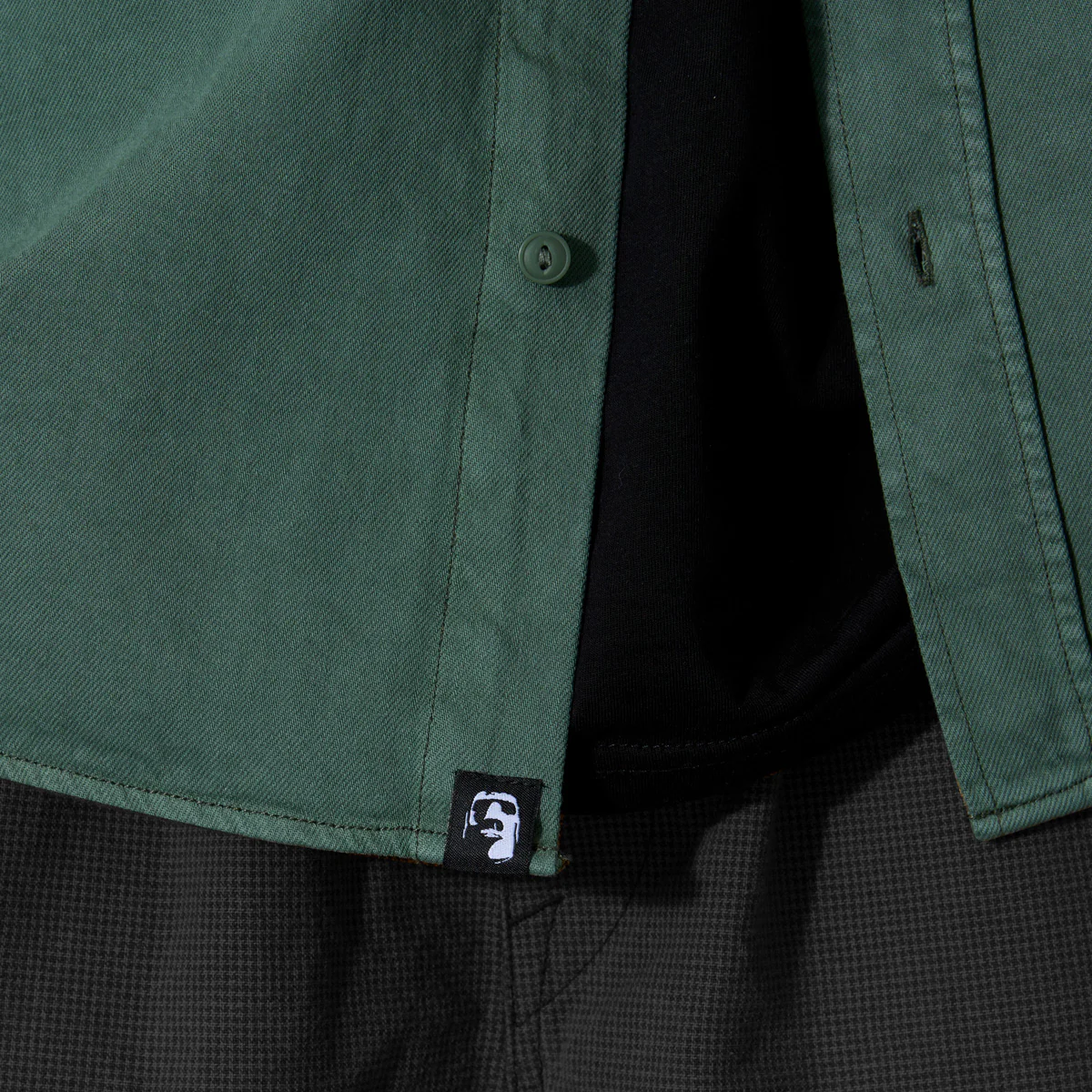 Heathen VG+ Medusa Longsleeve Work Shirt Bay - Image 3