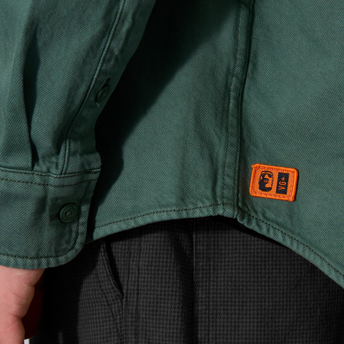 Heathen VG+ Medusa Longsleeve Work Shirt Bay - Image 4