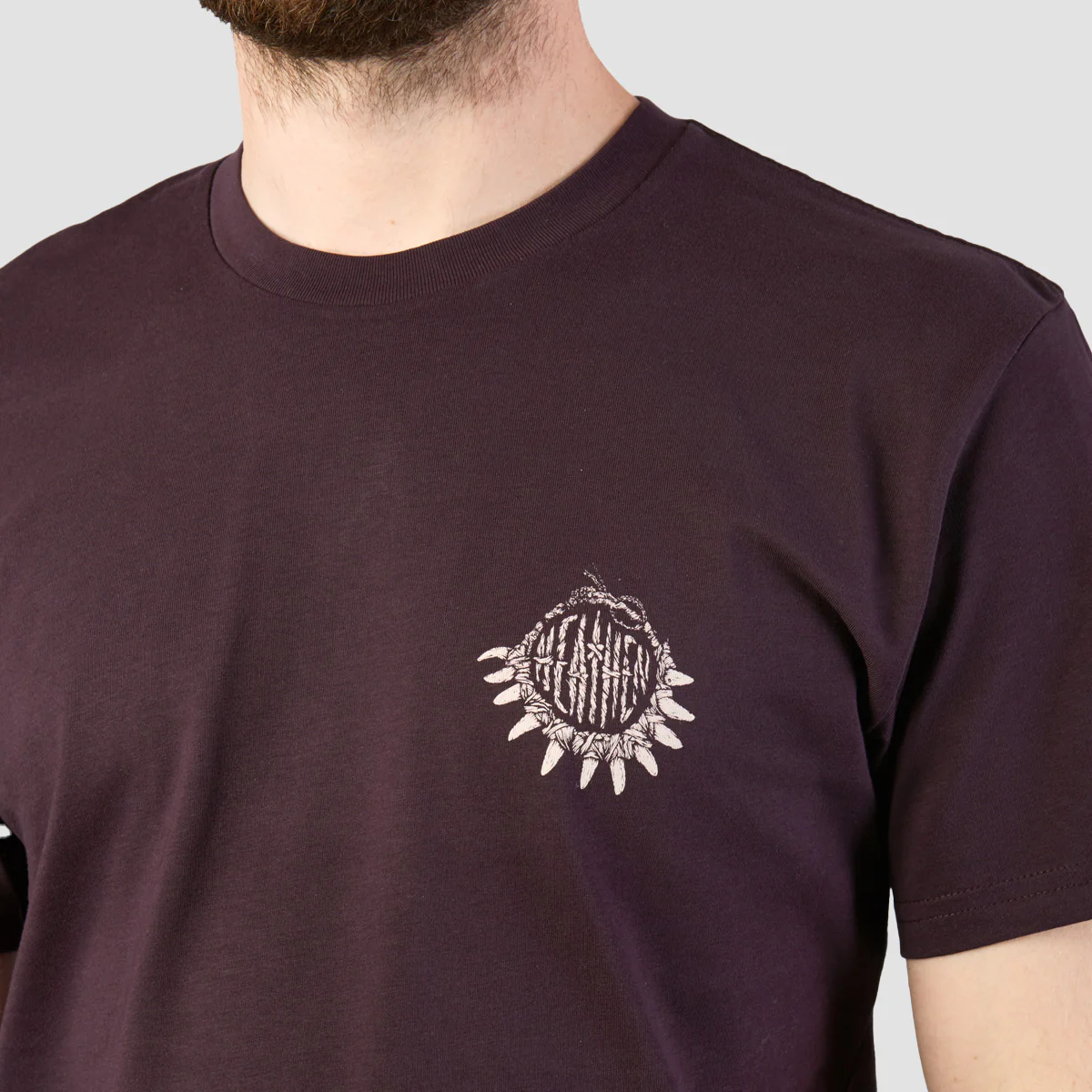 Heathen Moby vs Kraken T-Shirt Plum - Image 3