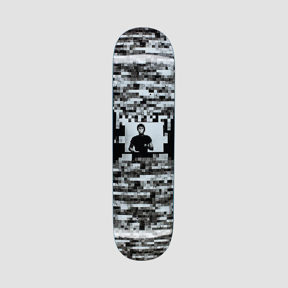 Hockey Blockman Skateboard Deck - 8.18"