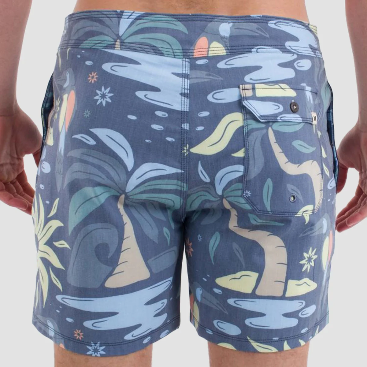 Hurley Phantom Naturals Sessions 16" Boardshorts Submarine 2 - Image 2