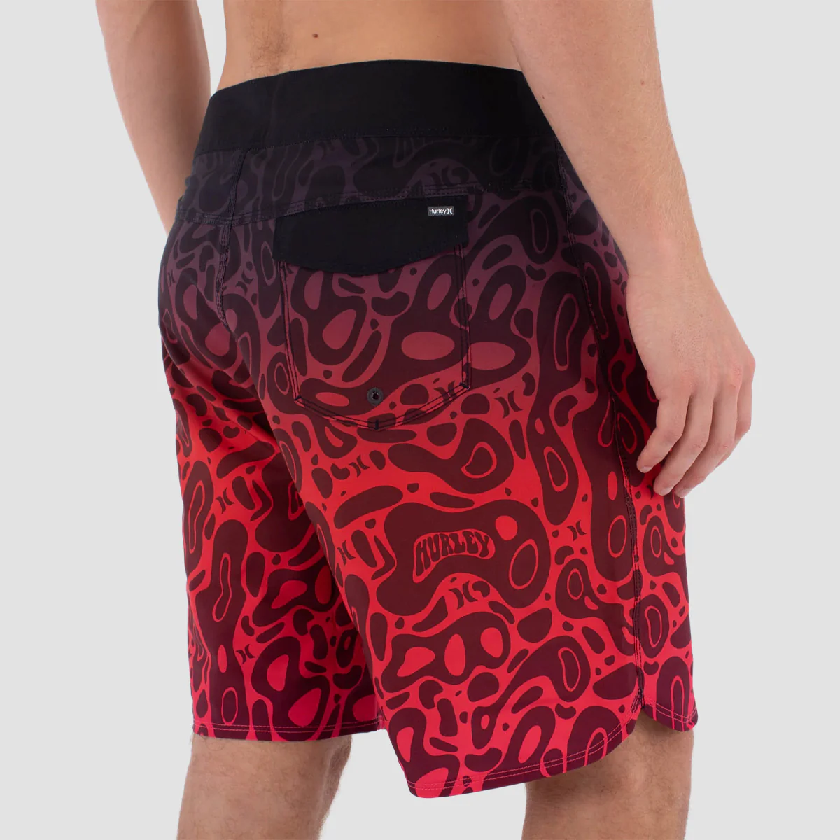 Hurley Phantom Print 18" Boardshorts Candy Pop - Image 2