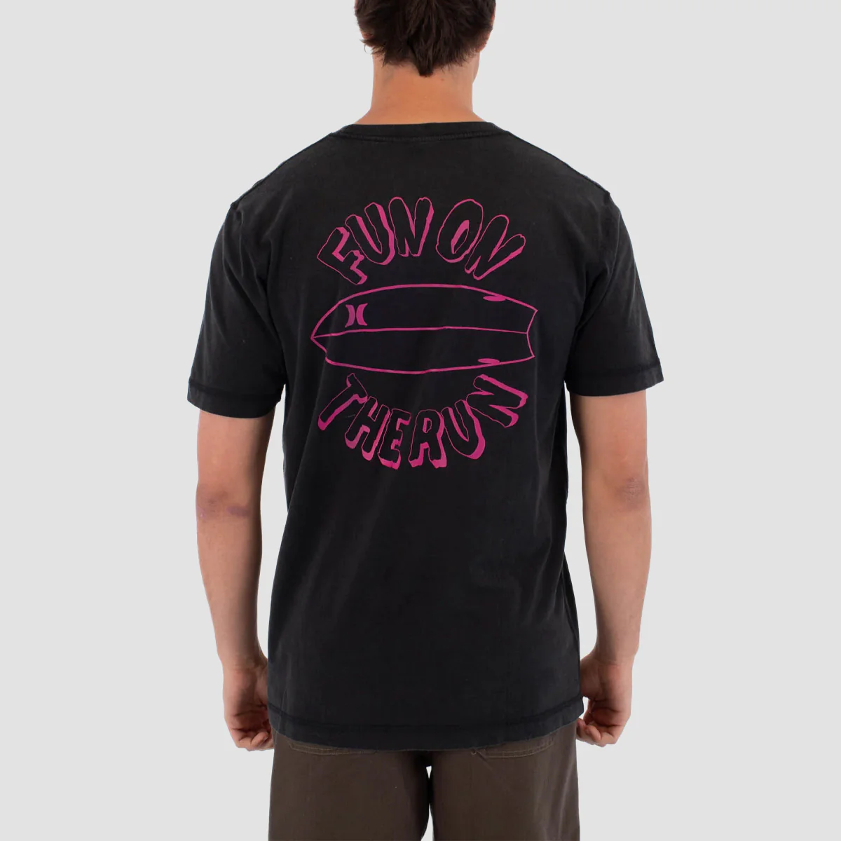 Hurley Sider BP T-Shirt Black - Image 2