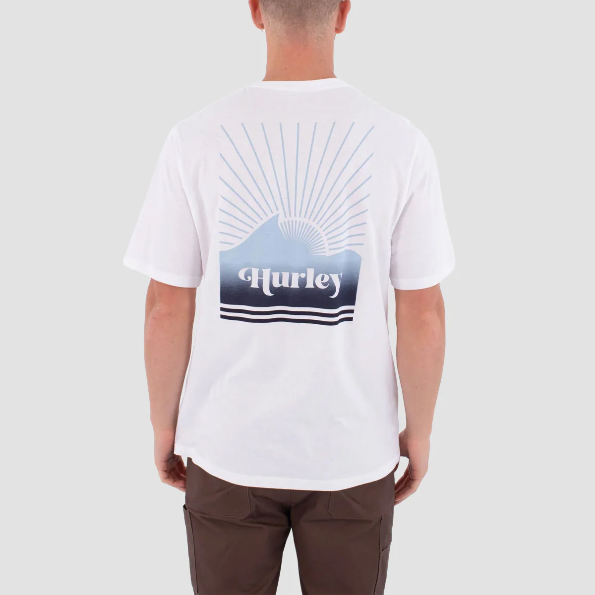 Hurley Surfwar T-Shirt White - Image 2