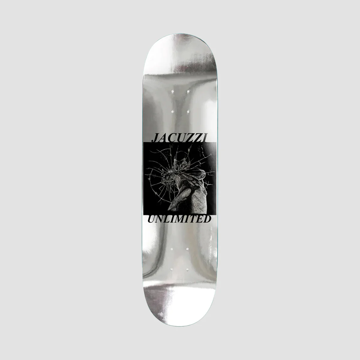 Jacuzzi Smash Jet Ski Popsicle WB13.75 EX7 Skateboard Deck Silver - 8.25"