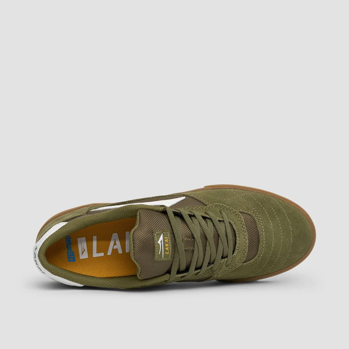 Lakai Cambridge Shoes - Olive Suede - Image 4