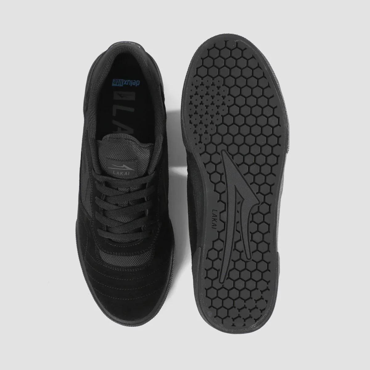 Lakai Cambridge Shoes - Black/Black Suede - Image 2