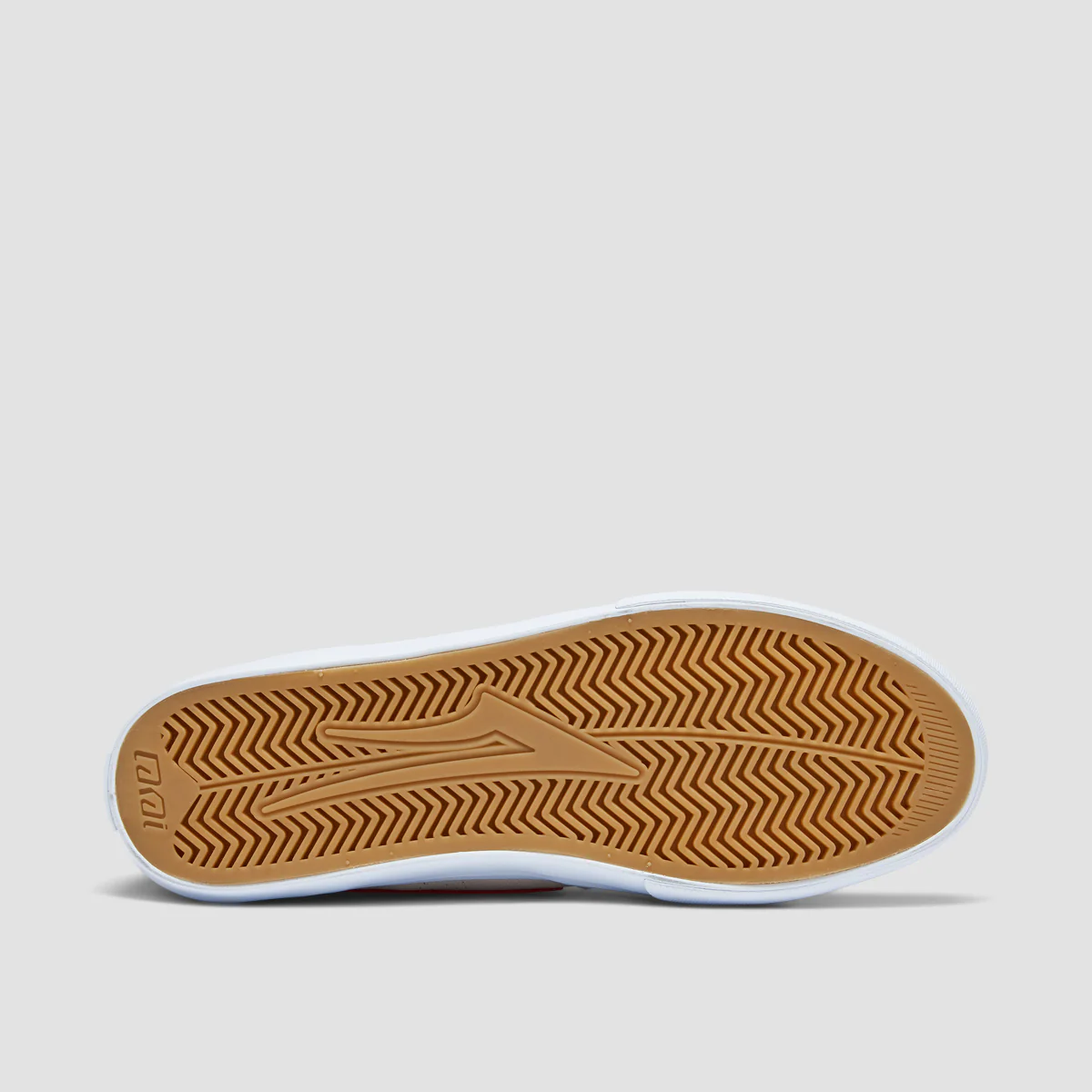 Lakai York Shoes - White/Red Suede - Image 5