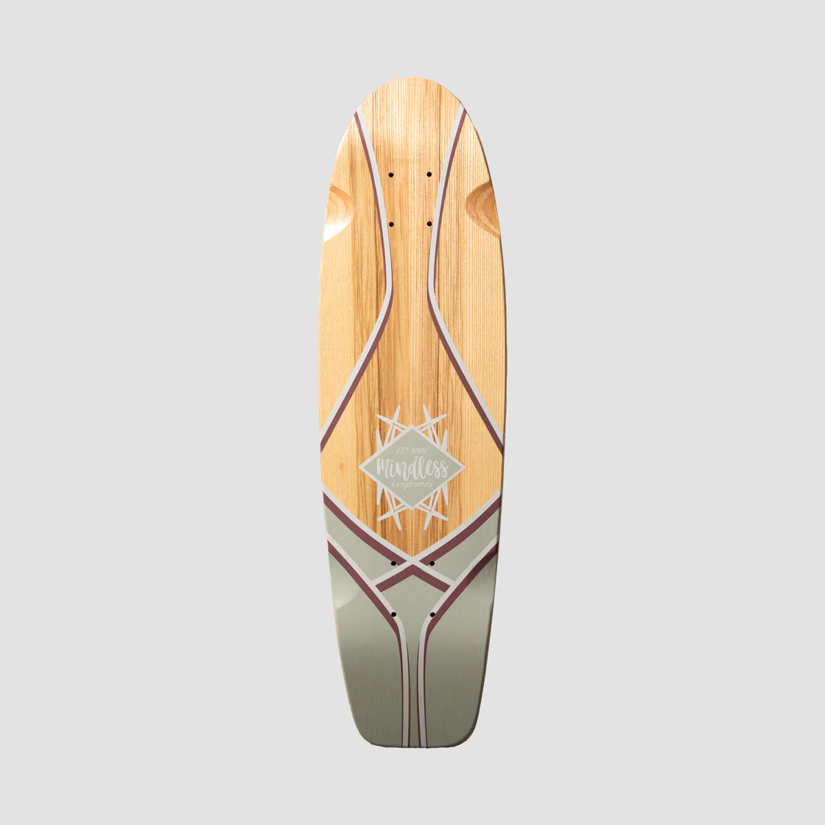 Mindless Core Cruiser (Pre Gripped) Skateboard Deck Red Gum - 28.5"