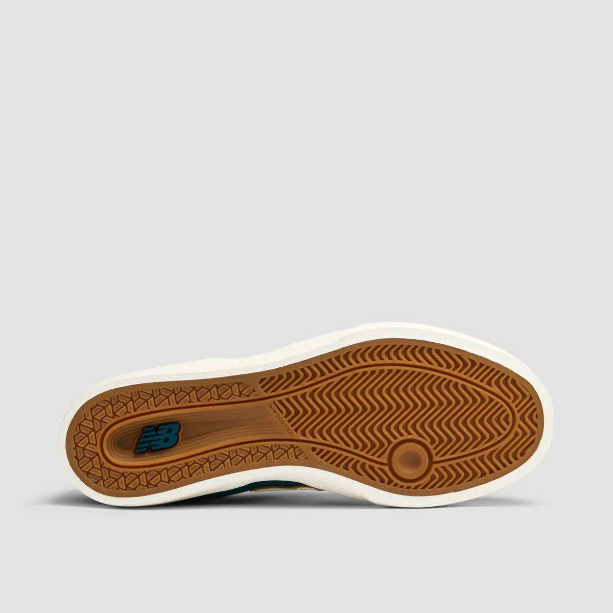 New Balance Numeric 574 Vulc Shoes - Deep Ocean/Sunflower - Image 5
