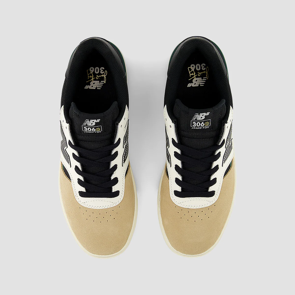 New Balance Numeric Jamie 306C Shoes - Incense/Black - Image 3