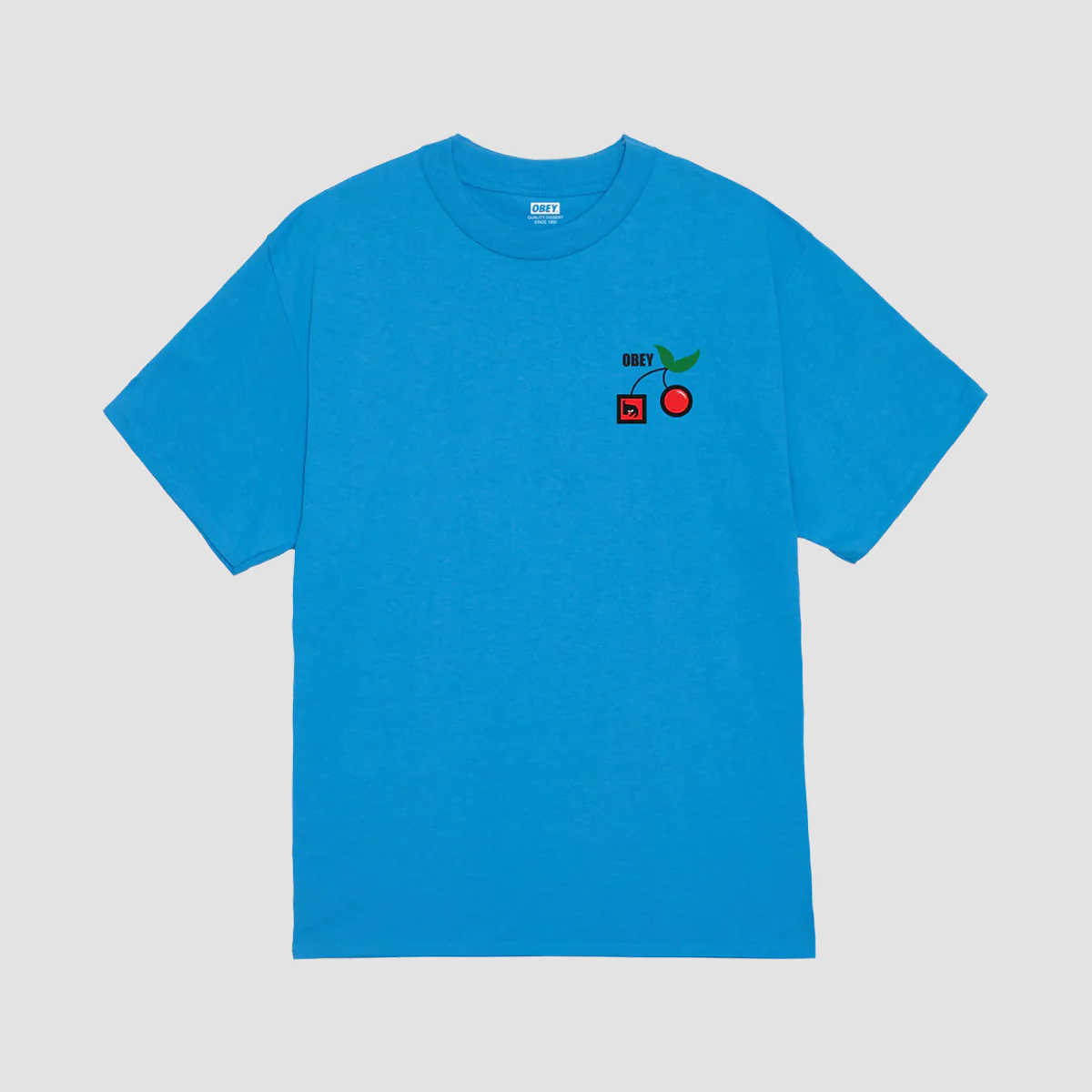 OBEY Alternative Lifestyles T-Shirt Azure Blue - Image 2