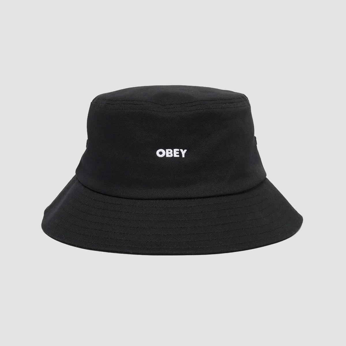 OBEY Bold Twill Bucket Hat Black