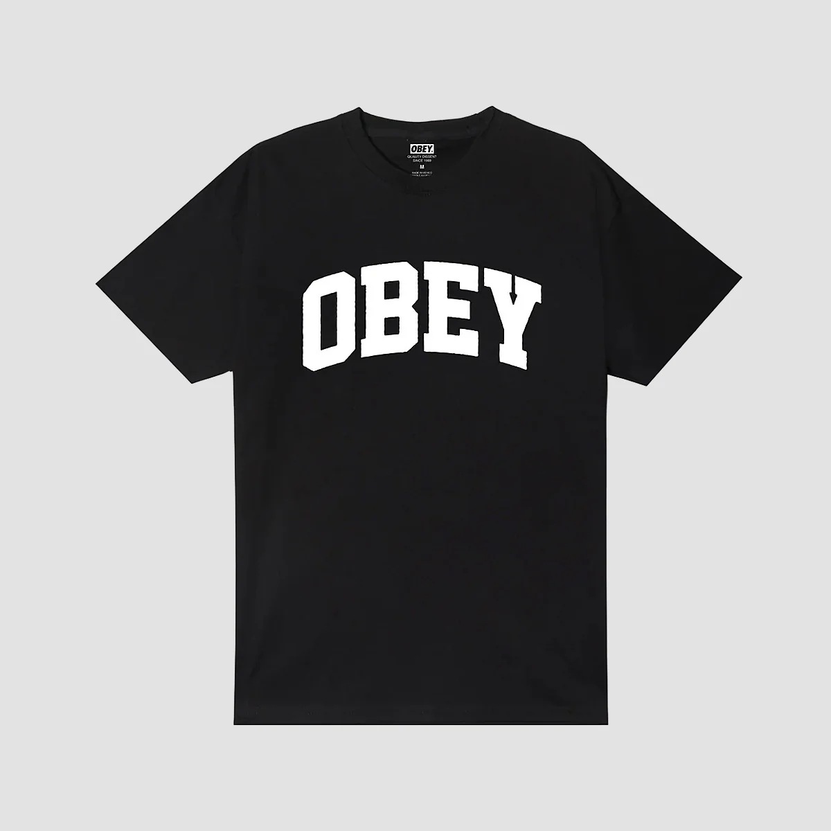 OBEY Collegiate T-Shirt Black