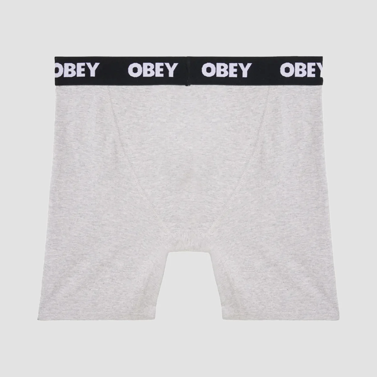 OBEY Established Work Boxer Shorts 2 Pack Ash Grey - Image 2