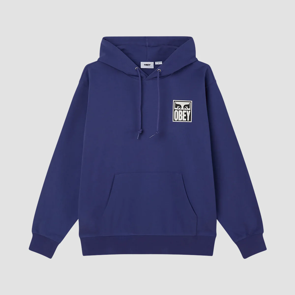 OBEY Eyes Icon 2 Pullover Hoodie Skipper Blue - Image 2