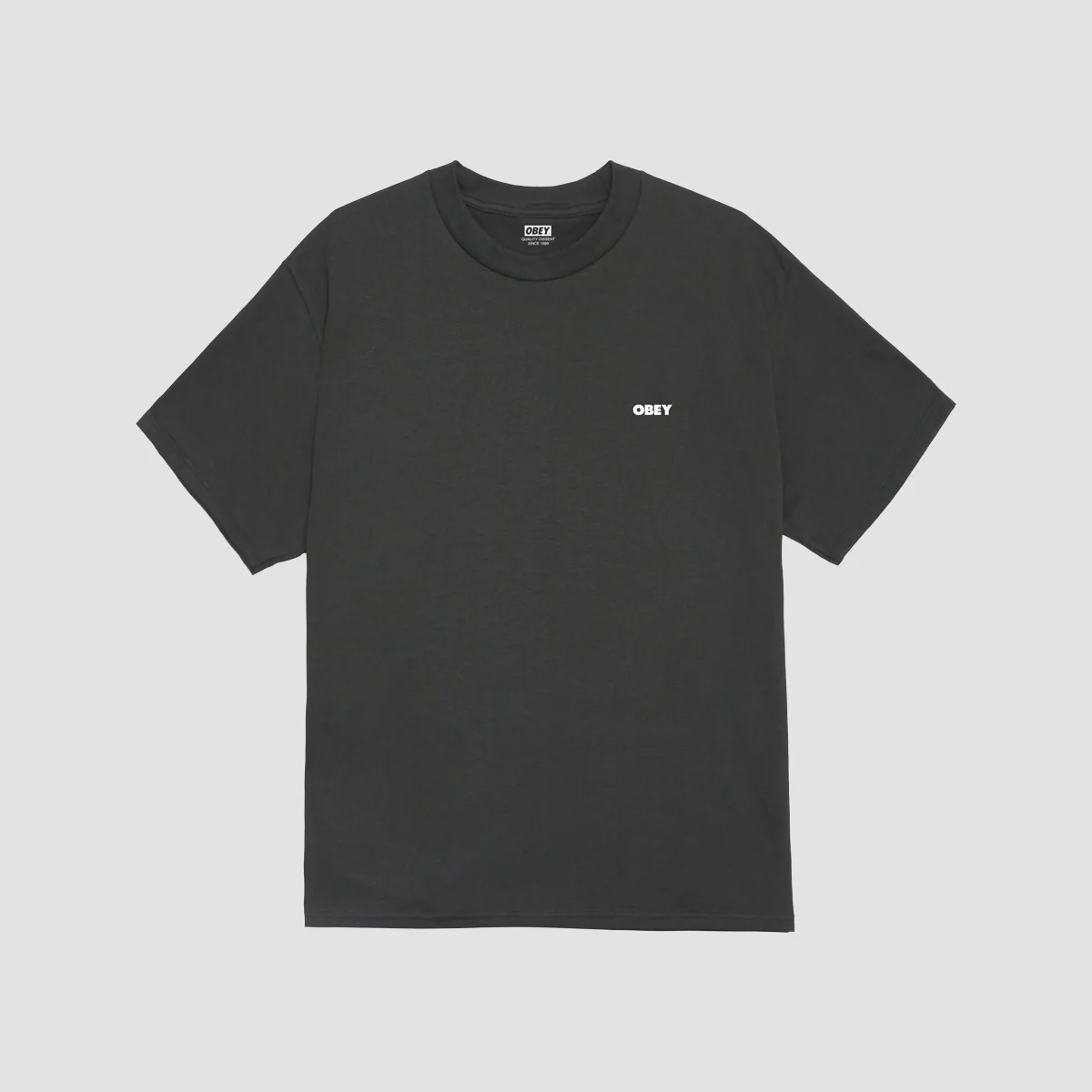 OBEY Future Unwritten T-Shirt Vintage Black - Image 2