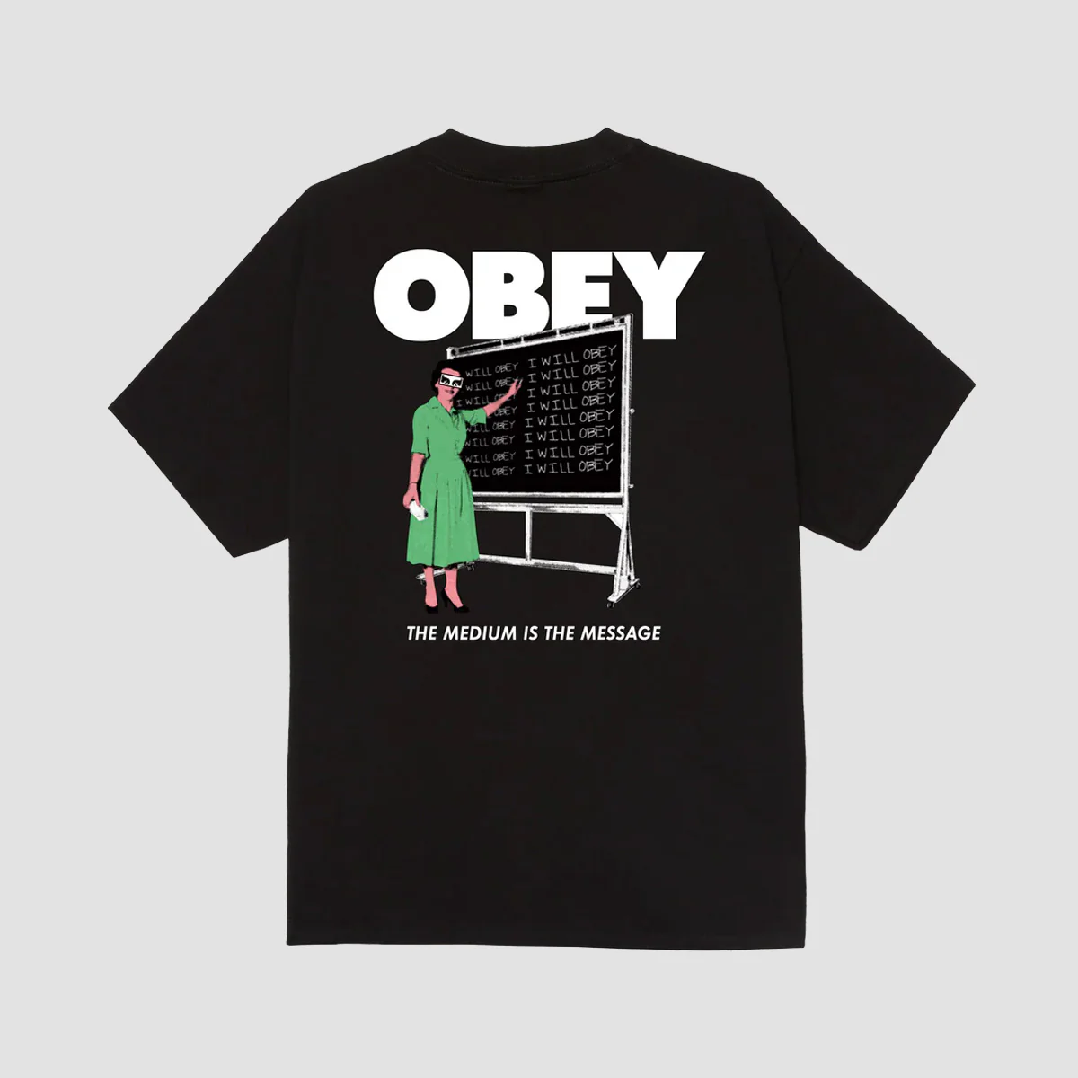 OBEY I Will T-Shirt Black