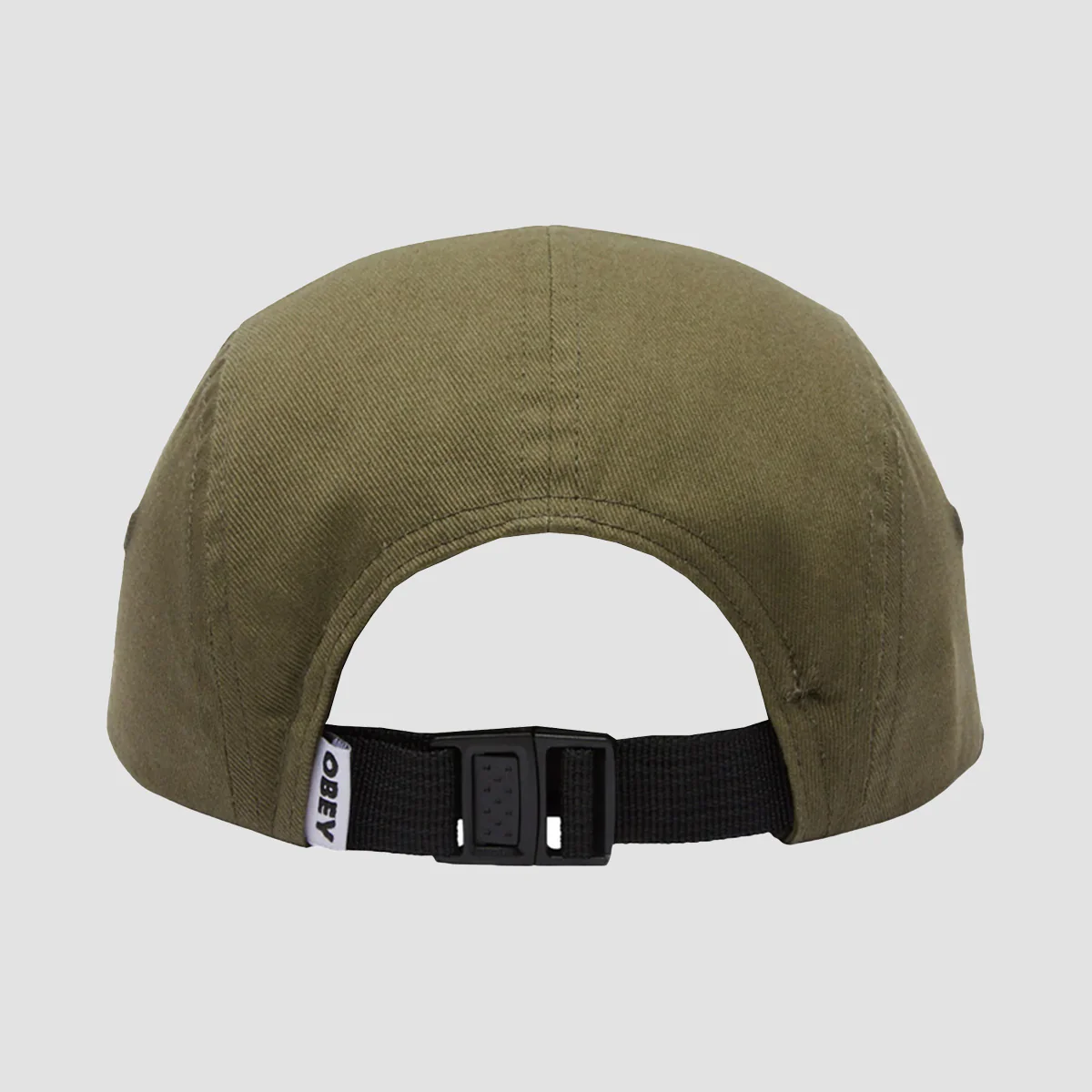 OBEY Icon Patch Twill Camp Cap Olive - Image 2