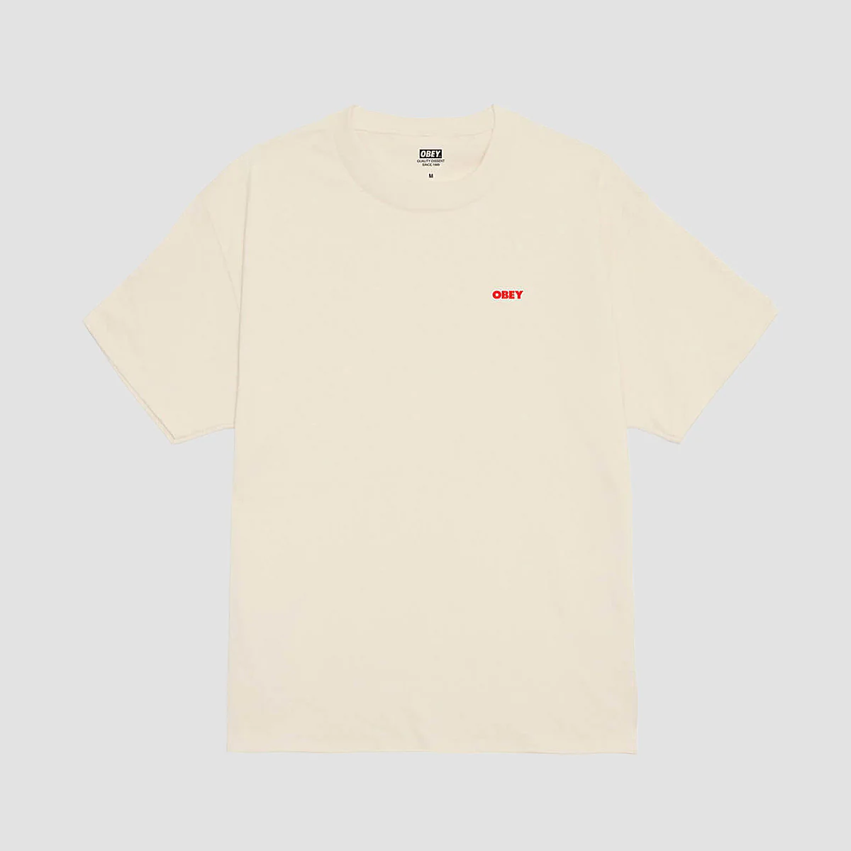 OBEY Love In A Void T-Shirt Cream - Image 2