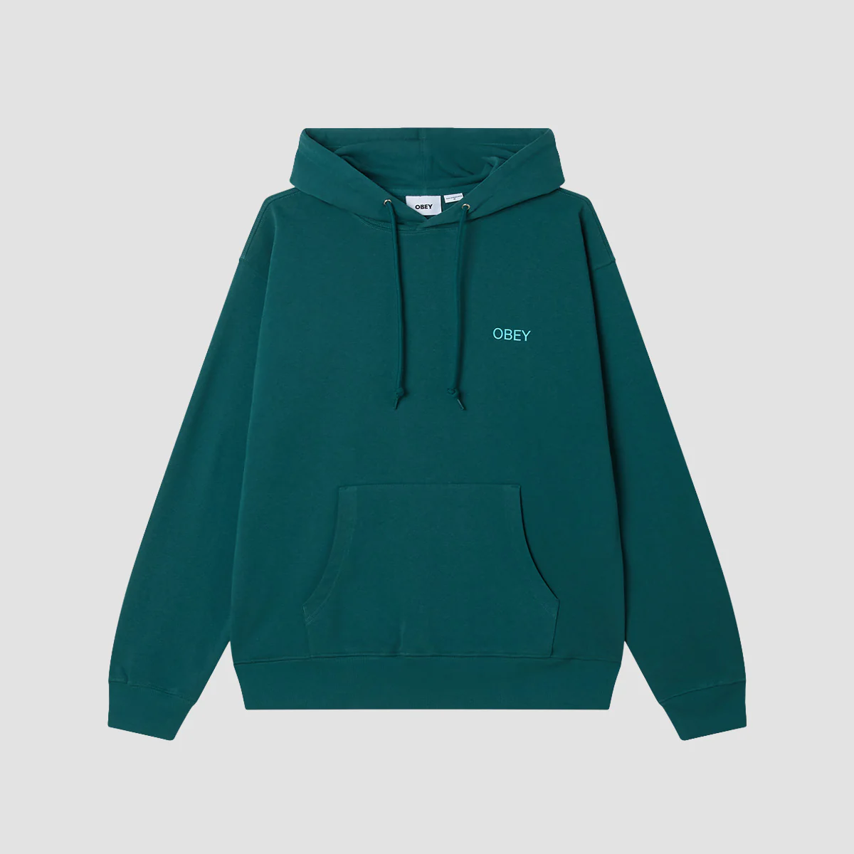 OBEY Nouveau Angel Pullover Hoodie Mediterranea - Image 2