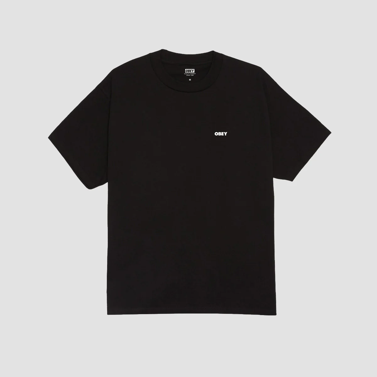 OBEY The Medium Is The Message T-Shirt Black - Image 2
