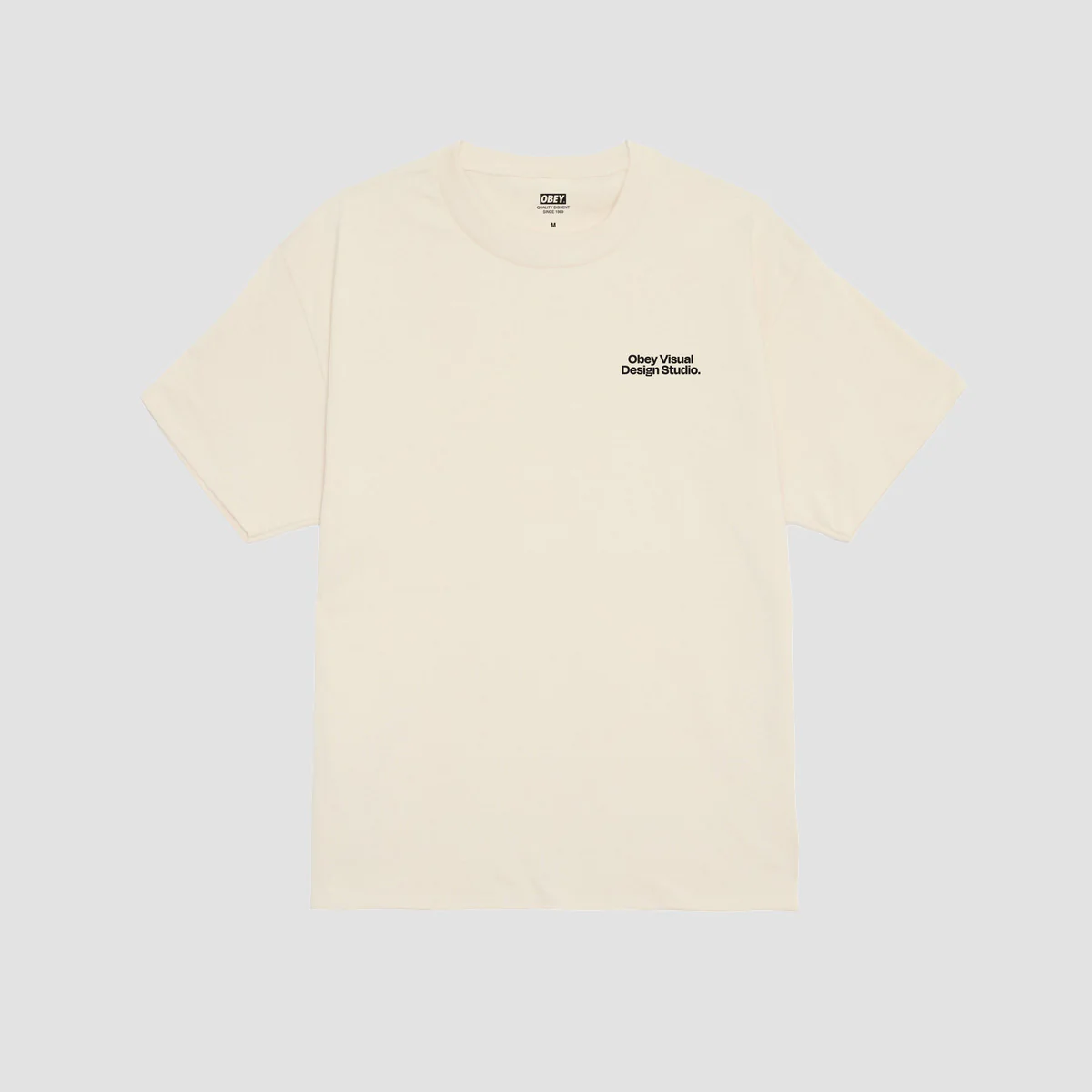 OBEY Visual Design Studio T-Shirt Cream - Image 2