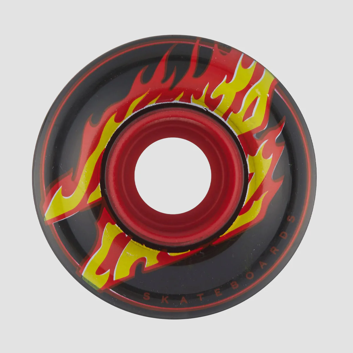OJ Santa Cruz Flame Dot Super Juice 78a Wheels Black 60mm - Image 2