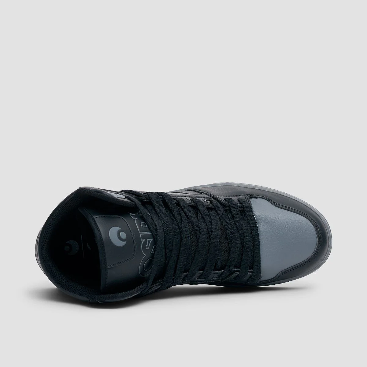 Osiris Clone High Top Shoes - Black/Grey/Grey - Image 4