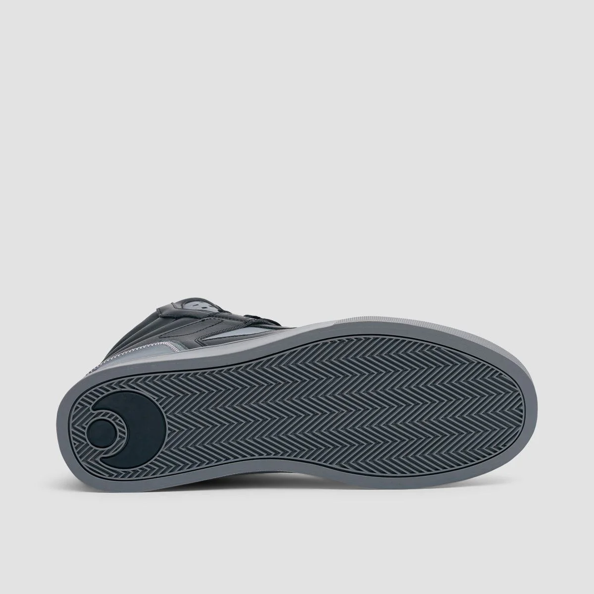 Osiris Clone High Top Shoes - Black/Grey/Grey - Image 5