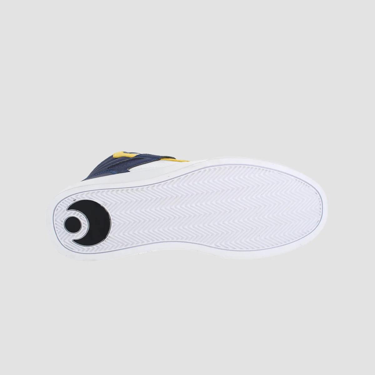 Osiris Clone High Top Shoes - White/Navy/Tan - Image 3