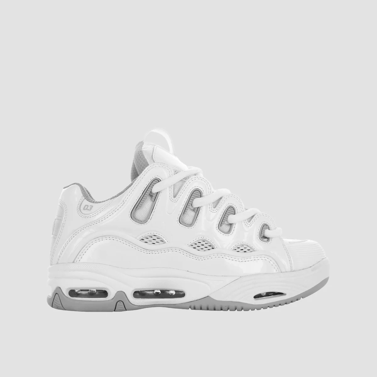 Osiris D3 2001 Shoes - White/Grey/White
