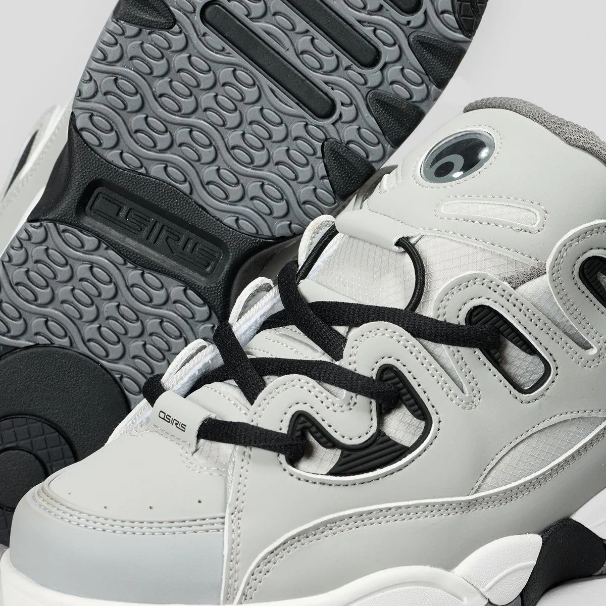 Osiris D3 E Shoes - Grey/Grey/Black - Image 2