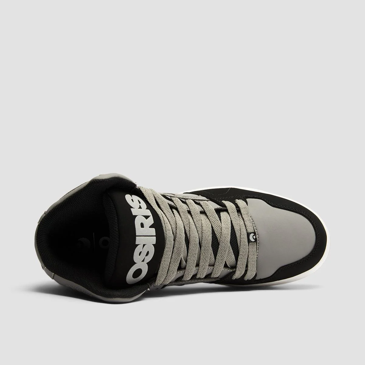 Osiris NYC 83 CLK High Top Shoes - Black/Grey/White - Image 4