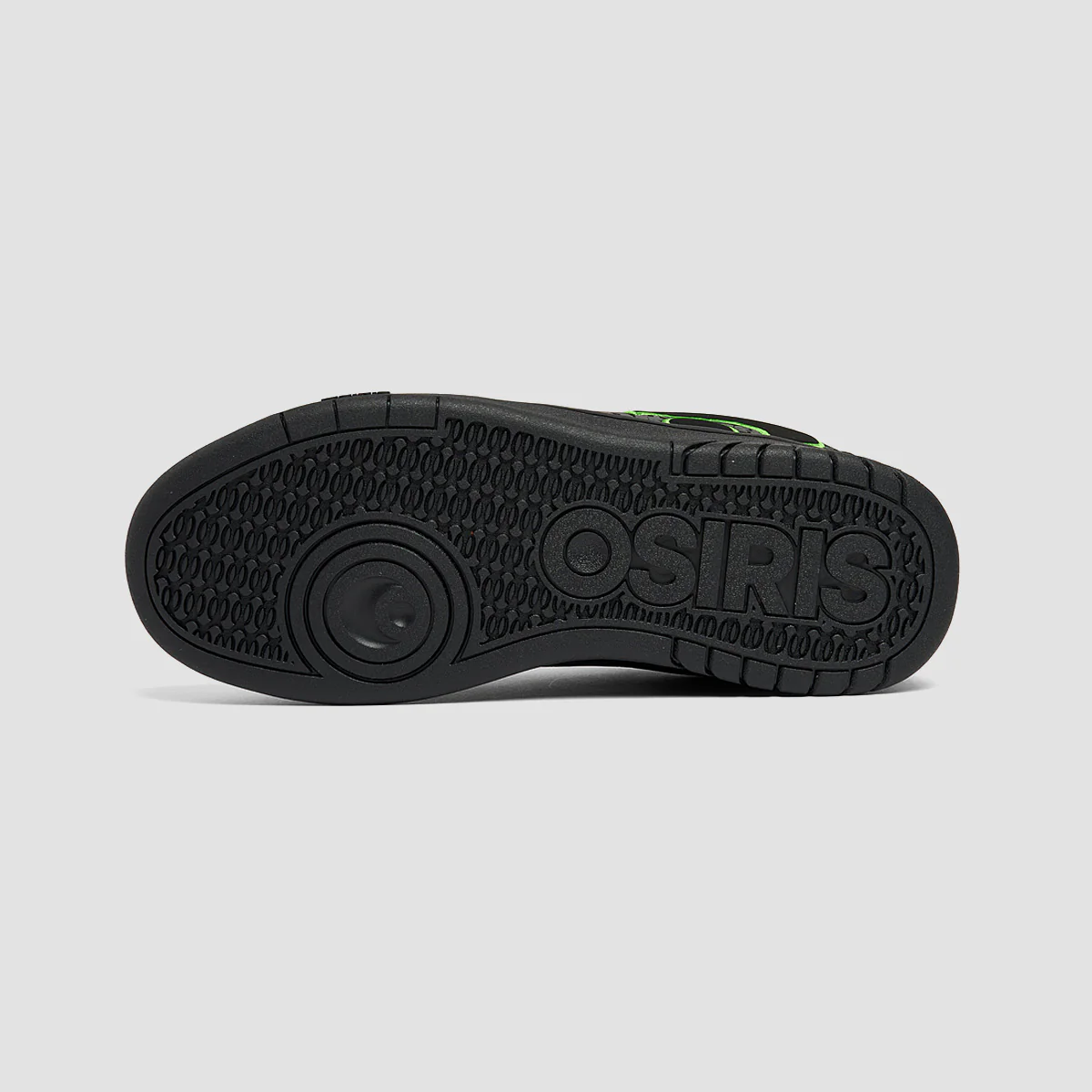Osiris Troma ALT Shoes - Black/Black/Green - Image 4