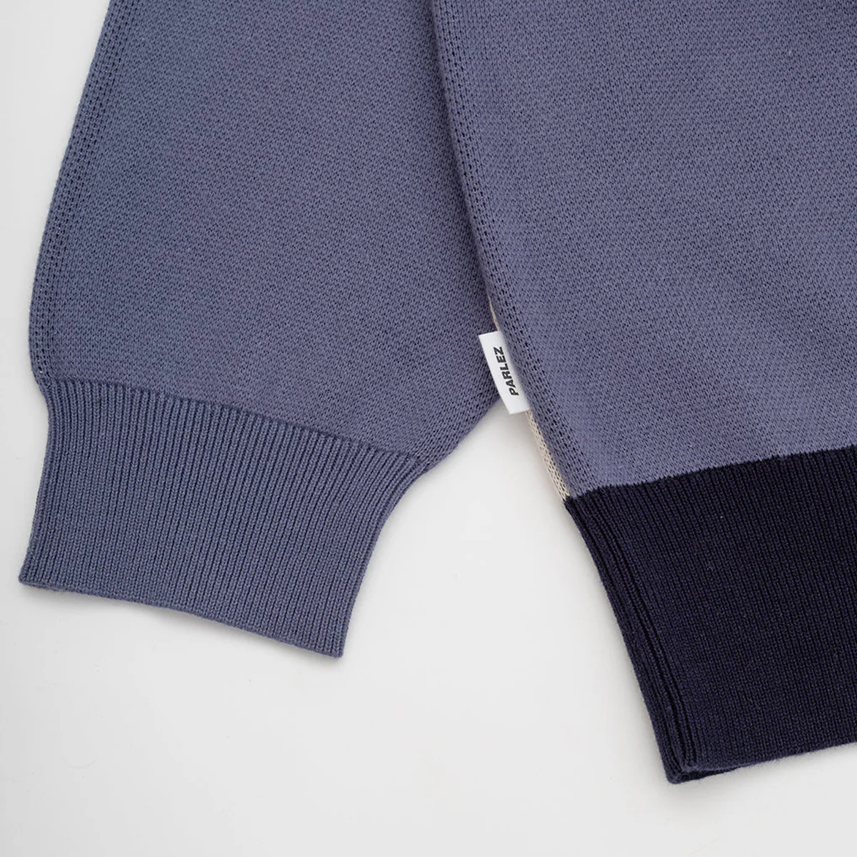 Parlez Ayton Knit Sweatshirt Midnight - Image 3