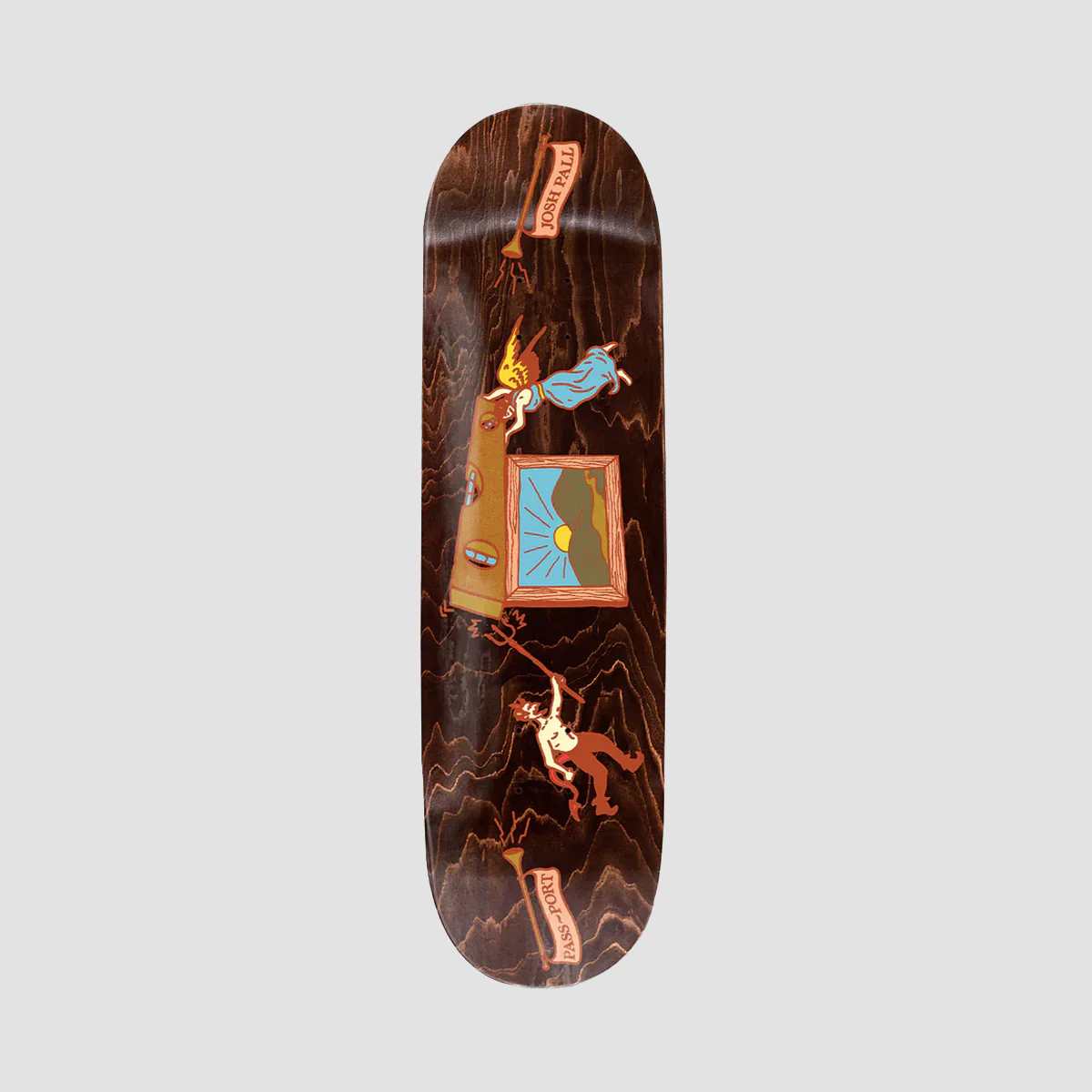 PASS-PORT Angel Vs Devil Pro Series Josh Skateboard Deck - 8.38"