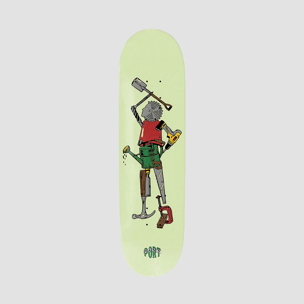 PASS-PORT Assorted Friends Series Garden Shed Skateboard Deck - 8.25"