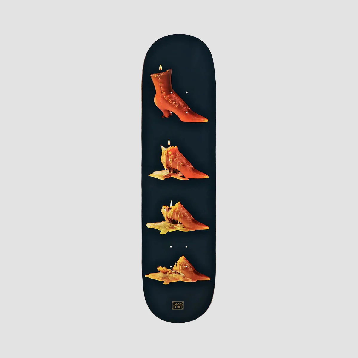 PASS-PORT Candle Series Boot Skateboard Deck - 8"