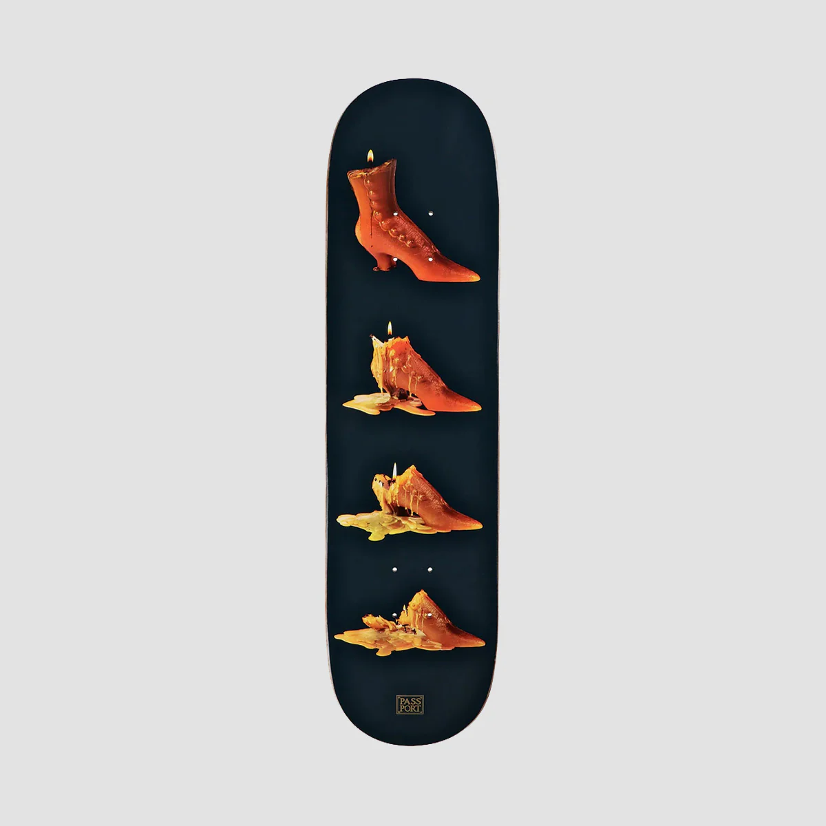 PASS-PORT Candle Series Boot Skateboard Deck - 8.38"