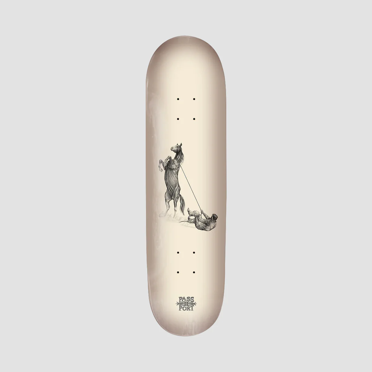 PASS-PORT Horses By Jesse Olsen High Diver Skateboard Deck - 8.5"