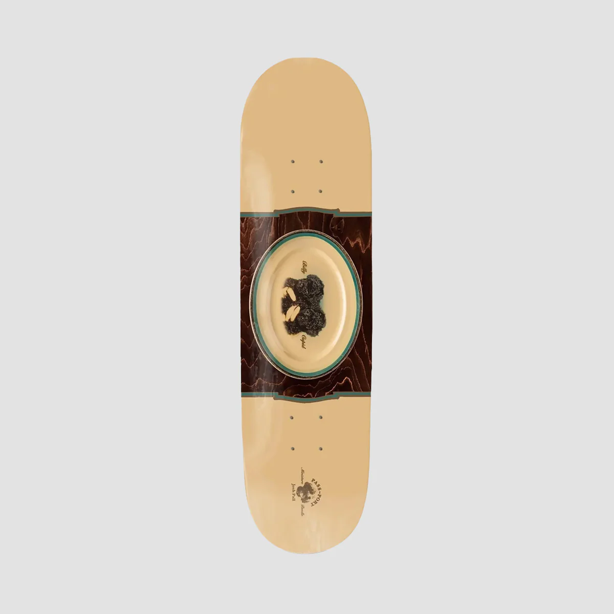 PASS-PORT Pet Plate Pro Series Josh Billy & Cupid Skateboard Deck - 8.38"