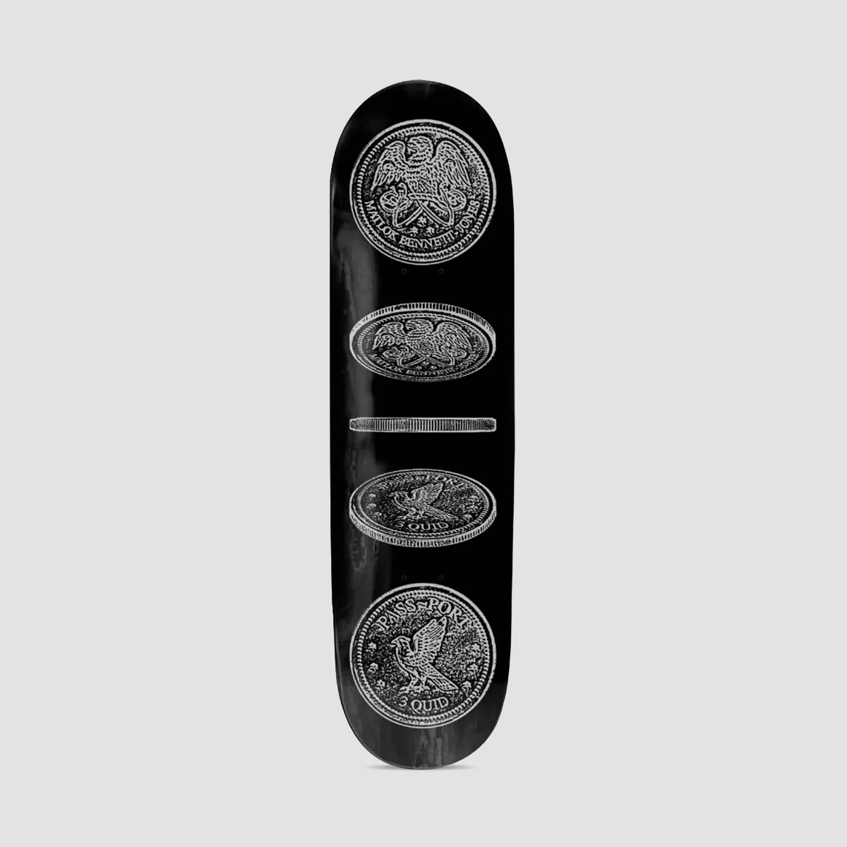 PASS-PORT Pro Series Coin Skateboard Deck - 8.5"