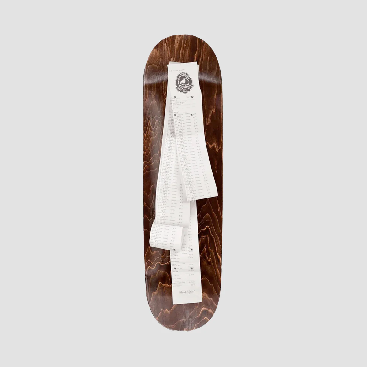 PASS-PORT Pro Series Jack Receipt Skateboard Deck - 8.25"