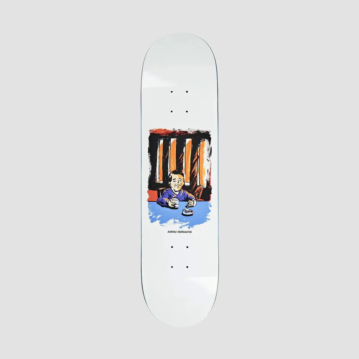 Polar Aaron Herrington Chain Smoker 2.0 Skateboard Deck - 8.375"