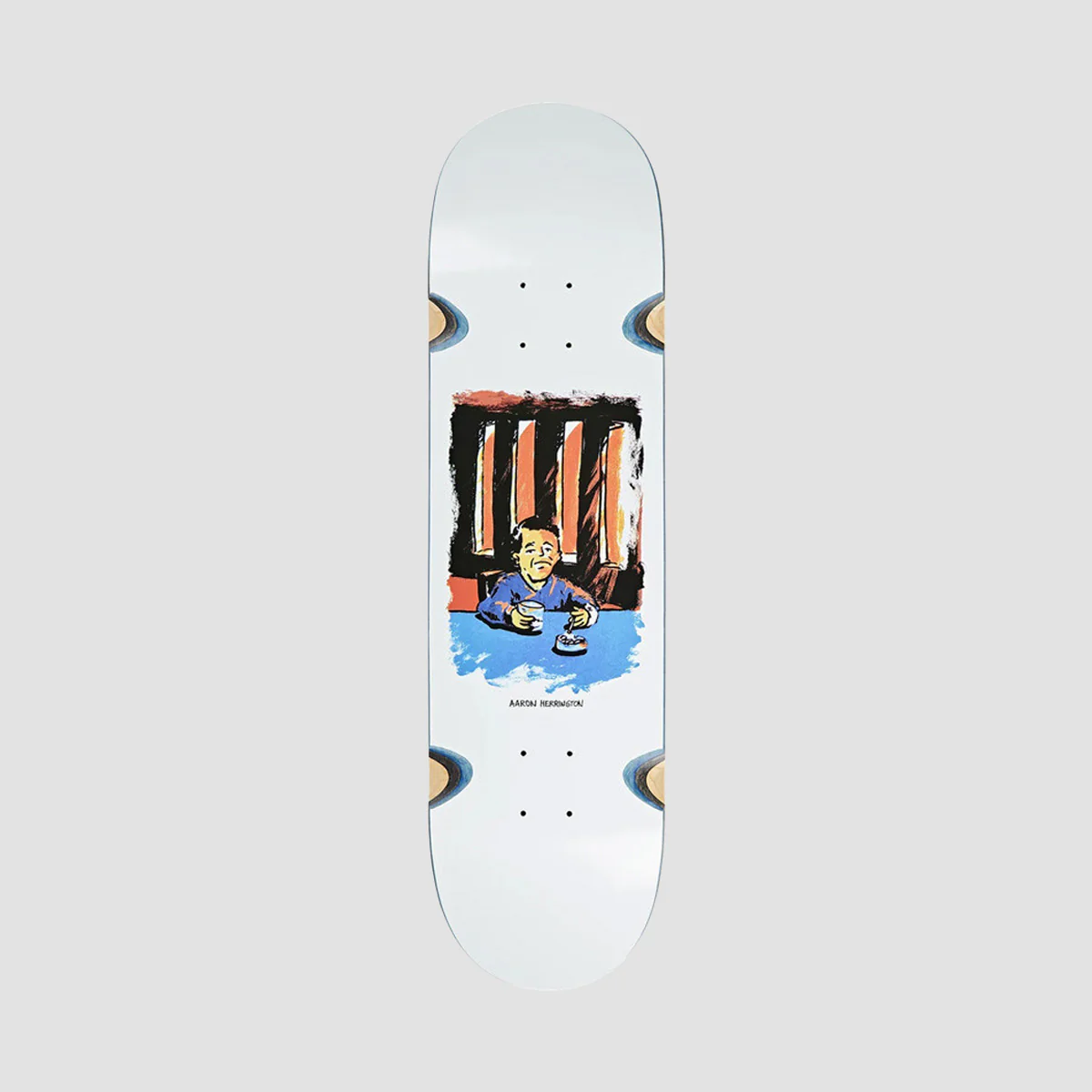 Polar Aaron Herrington Chain Smoker 2.0 WW Skateboard Deck - 8.25"